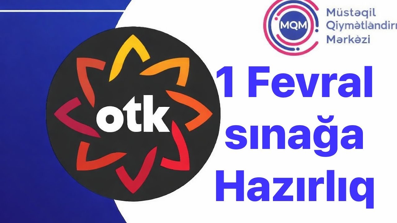 ✅OTK 1 Fevral 2026 /Azərbaycan dili (Sınağa hazırlıq) 