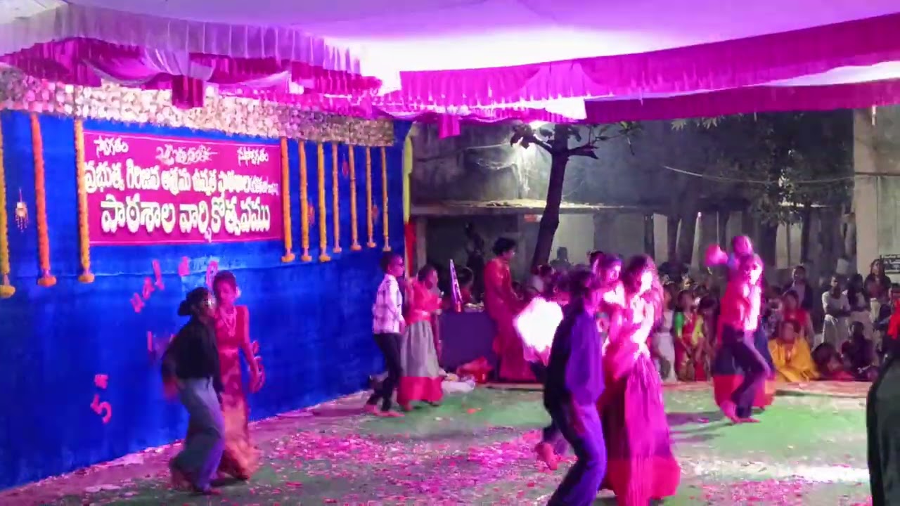 nnual day celebrations at indervelly girl AHS school girls, Dance performance
