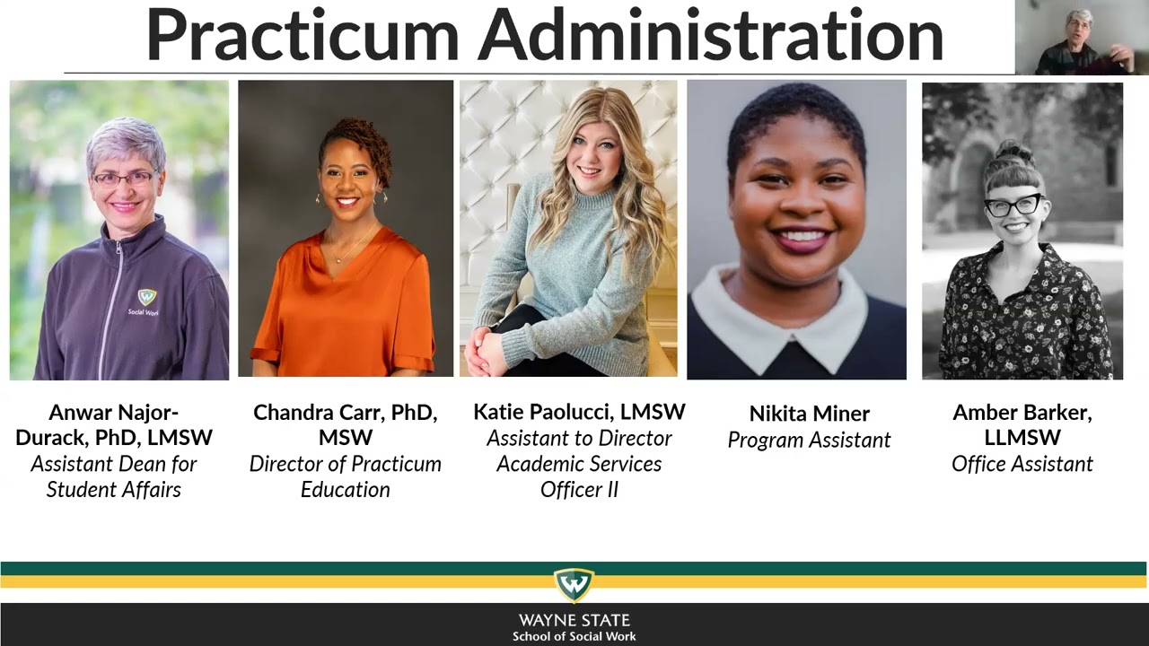Practicum Orientation - Fall 2025