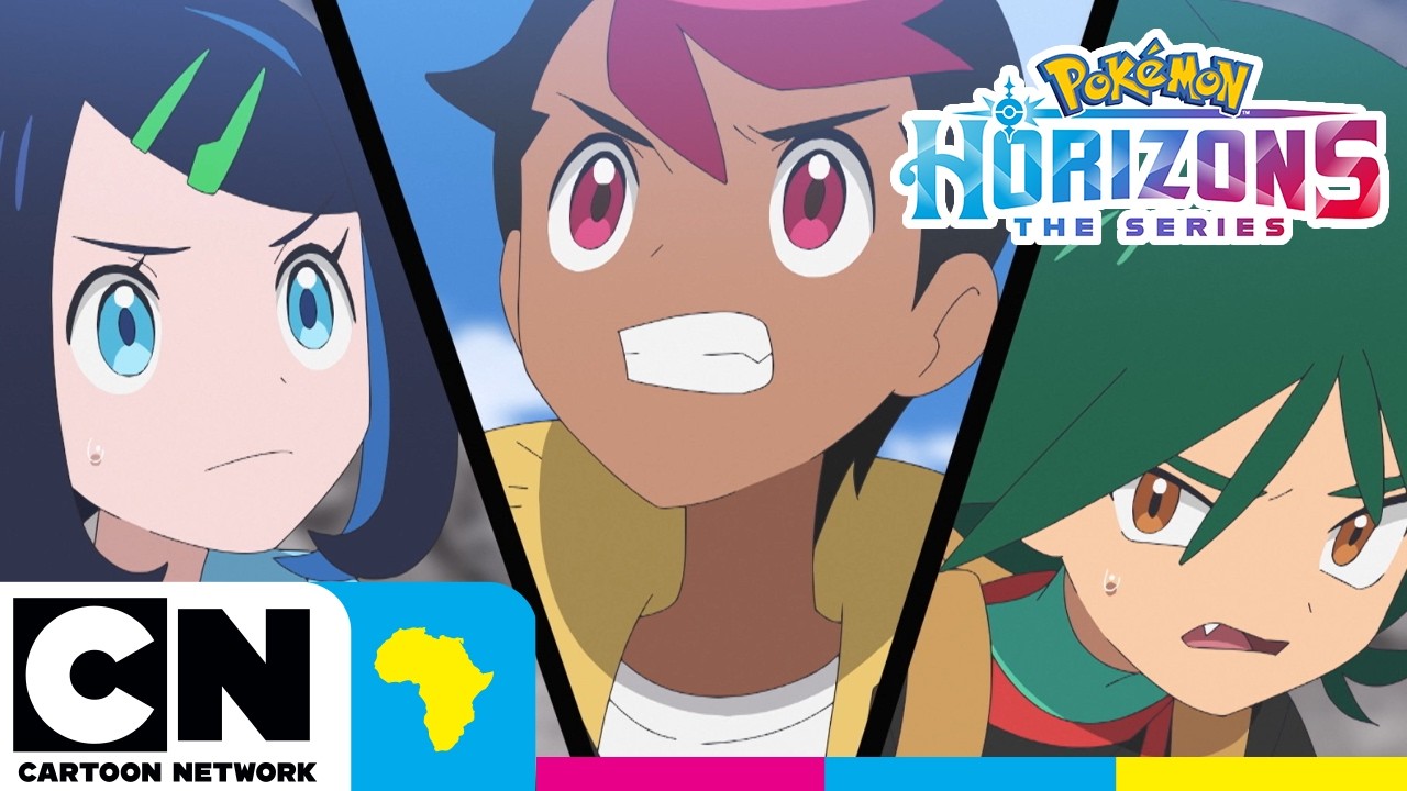 Amethio to the Rescue | Pokemon Horizons | Cartoon Network Africa