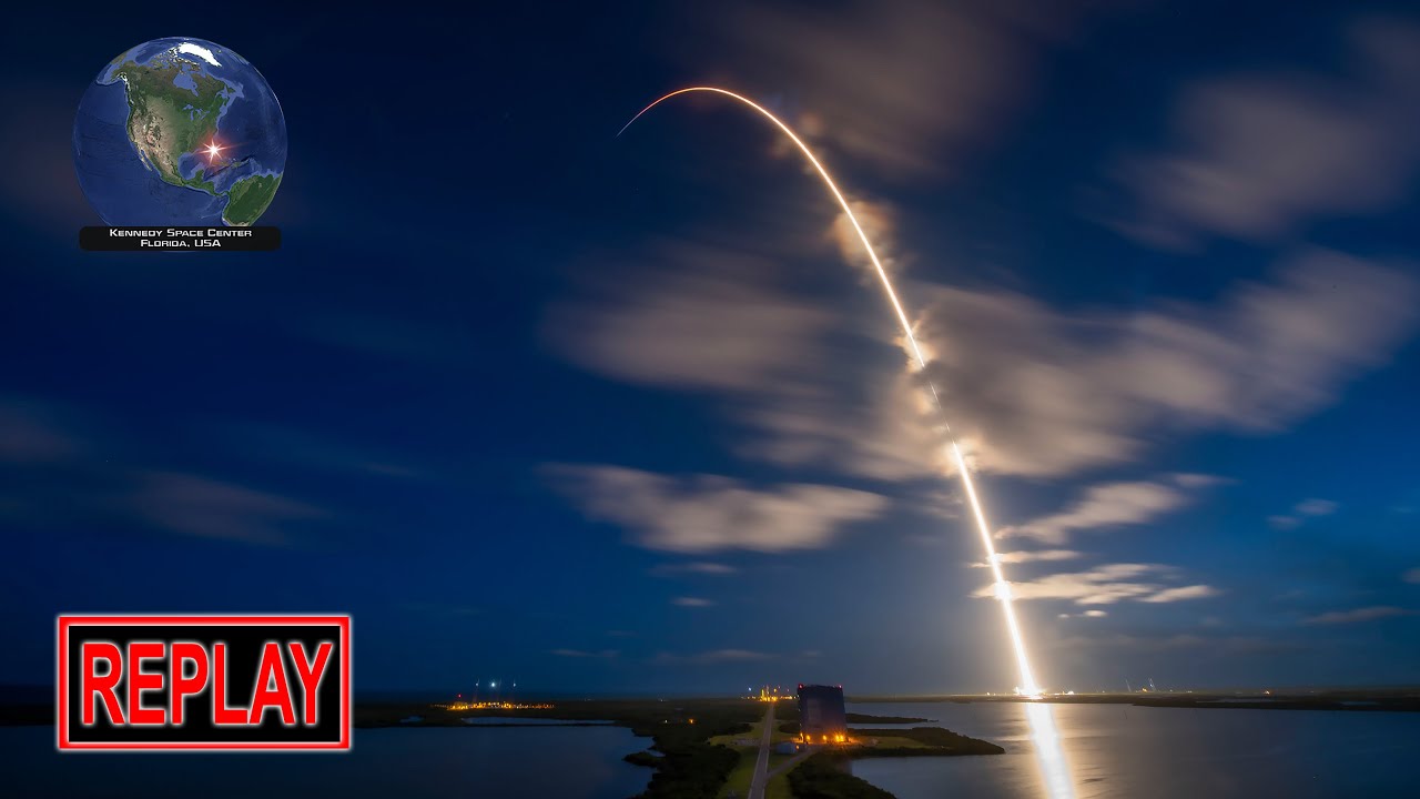REPLAY: Starlink 6-78 launch from KSC - 100th launch from the Cape this year! (20 Nov 2025)