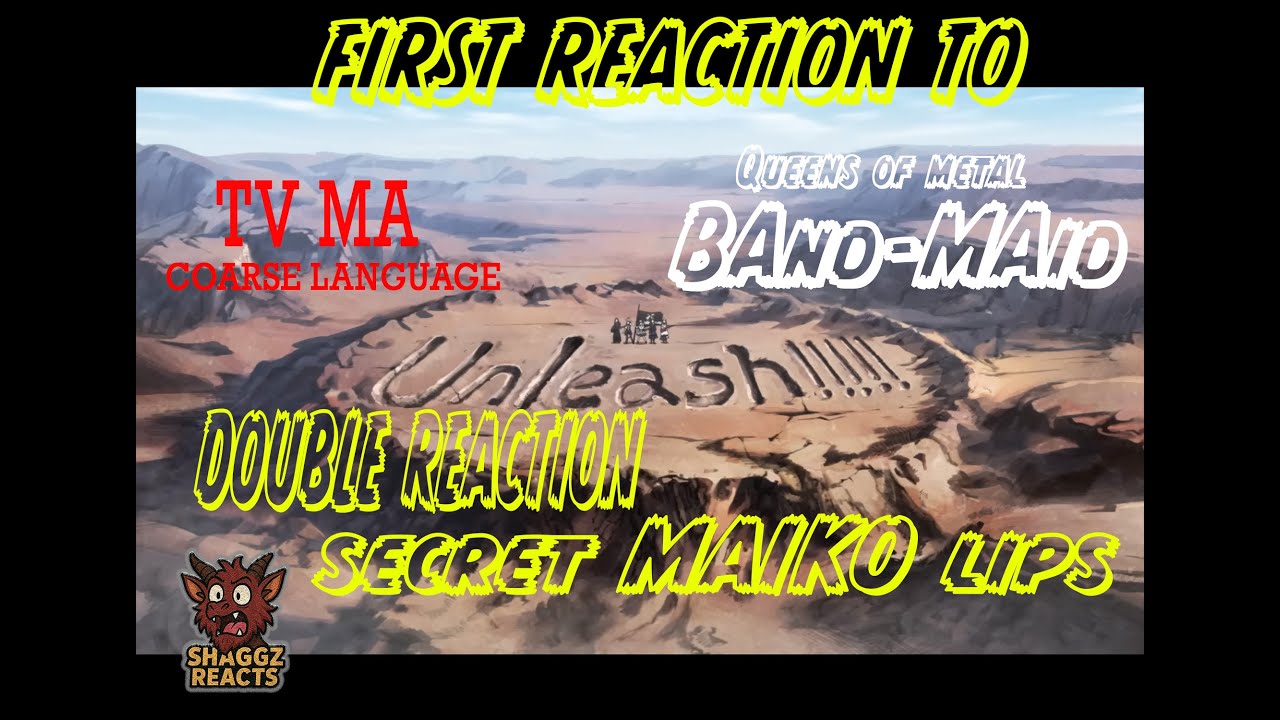 Double REACTION to Band Maid. Unleash | secret MAIKO lips