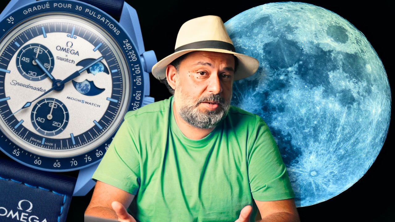 Omega X Swatch Super Blue Moonphase saat incelemesi