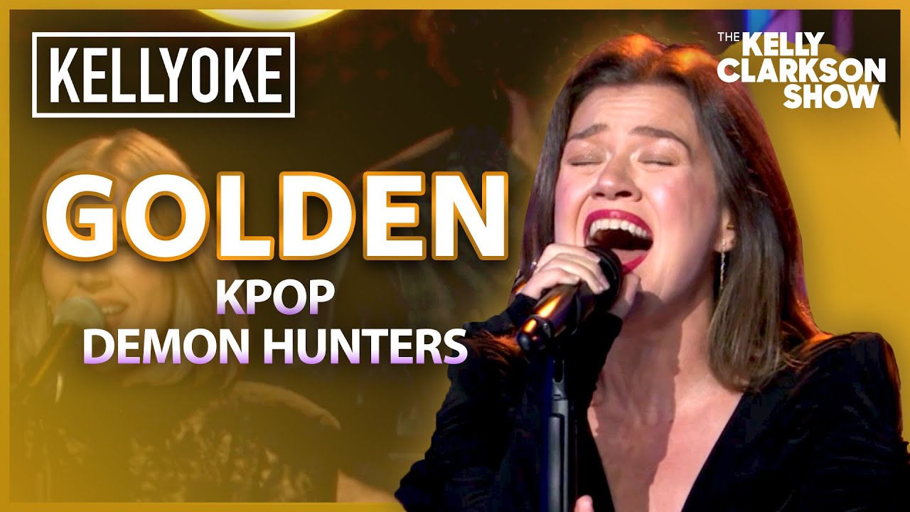 'Golden' from Kpop Demon Hunters | Kelly Clarkson Kellyoke Cover