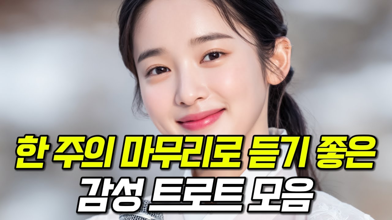 그냥 틀어놓으세요⭐️하루종일 듣기 딱 좋은 감성 트로트 메들리🎵한 주의 마무리로 제격!