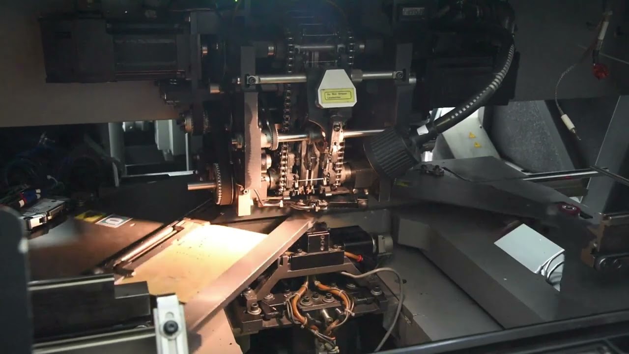 Universal 6241K Axial Insert Machine for High-Speed PCB Component Placement