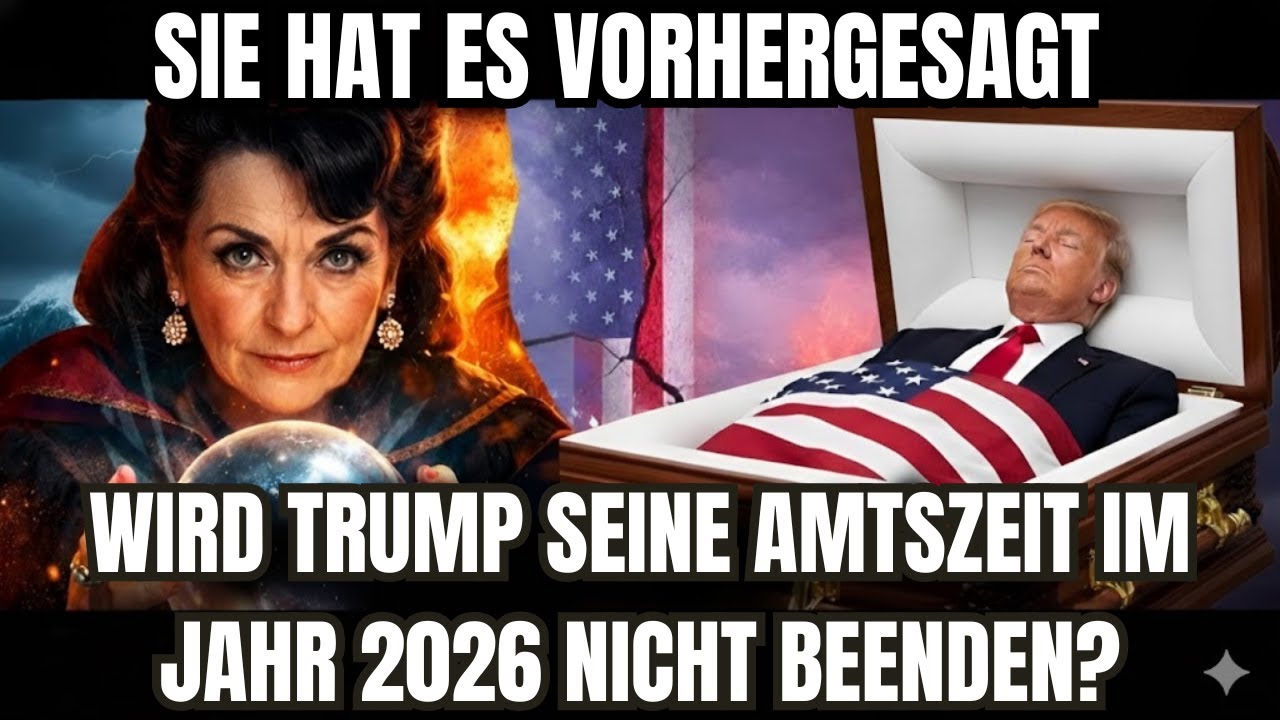 JEANE DIXON WARNTE DAVOR: WIRD TRUMP SEINE AMTSZEIT IM JAHR 2026 NICHT BEENDEN?