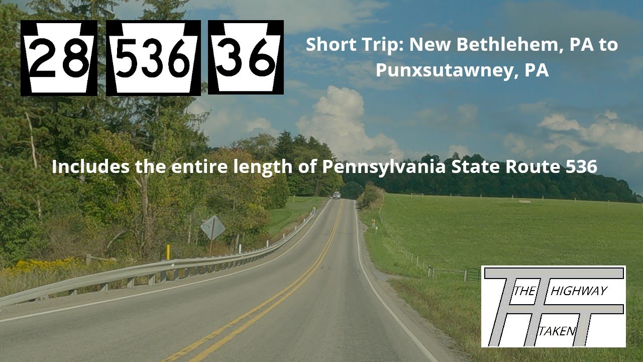 Short Trip: New Bethlehem, PA to Punxsutawney, PA