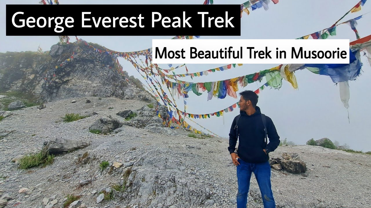 George Everest Peak Trek | Most Adventurous Place in Mussoorie | George Everest Mussoorie Vlog