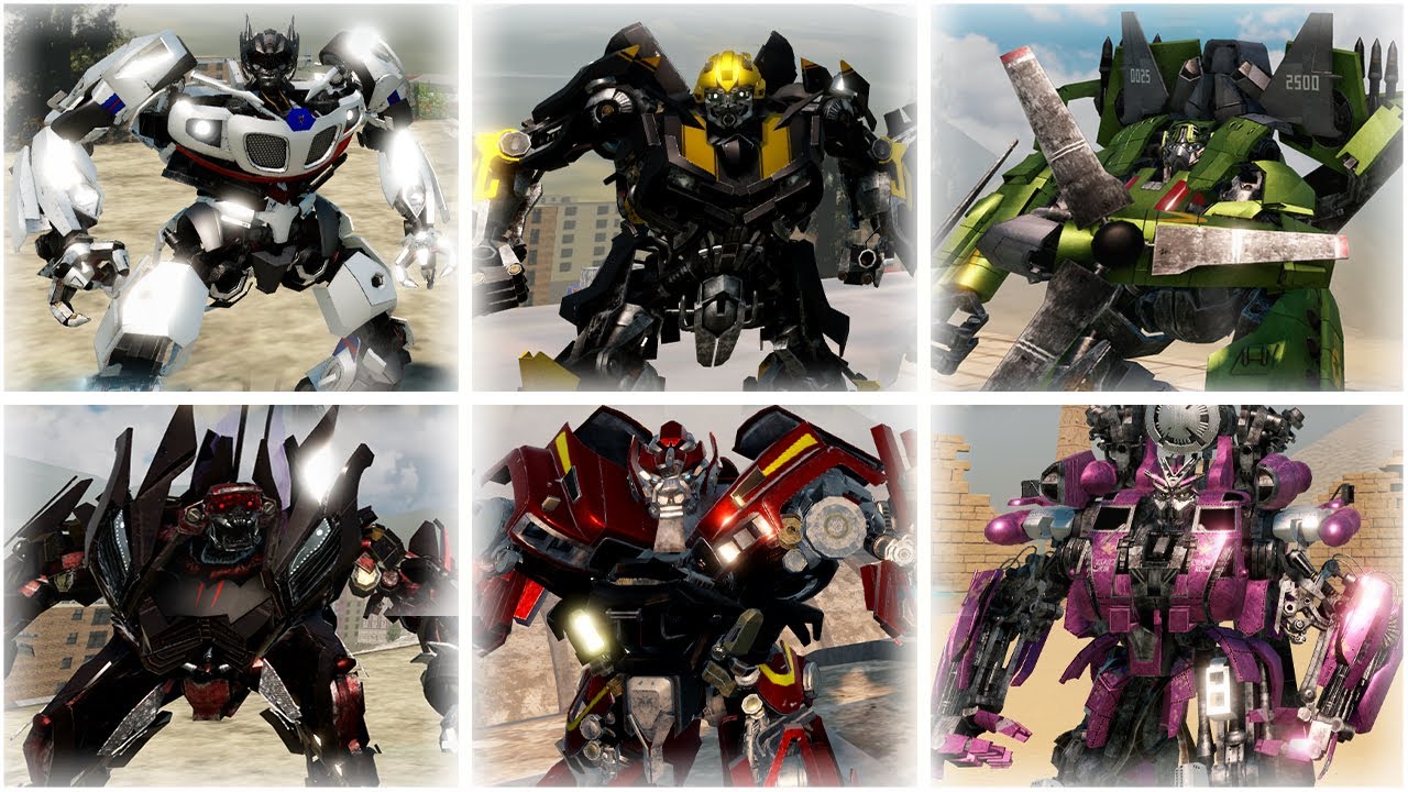 Transformers Crossfire - All Skins Showcase