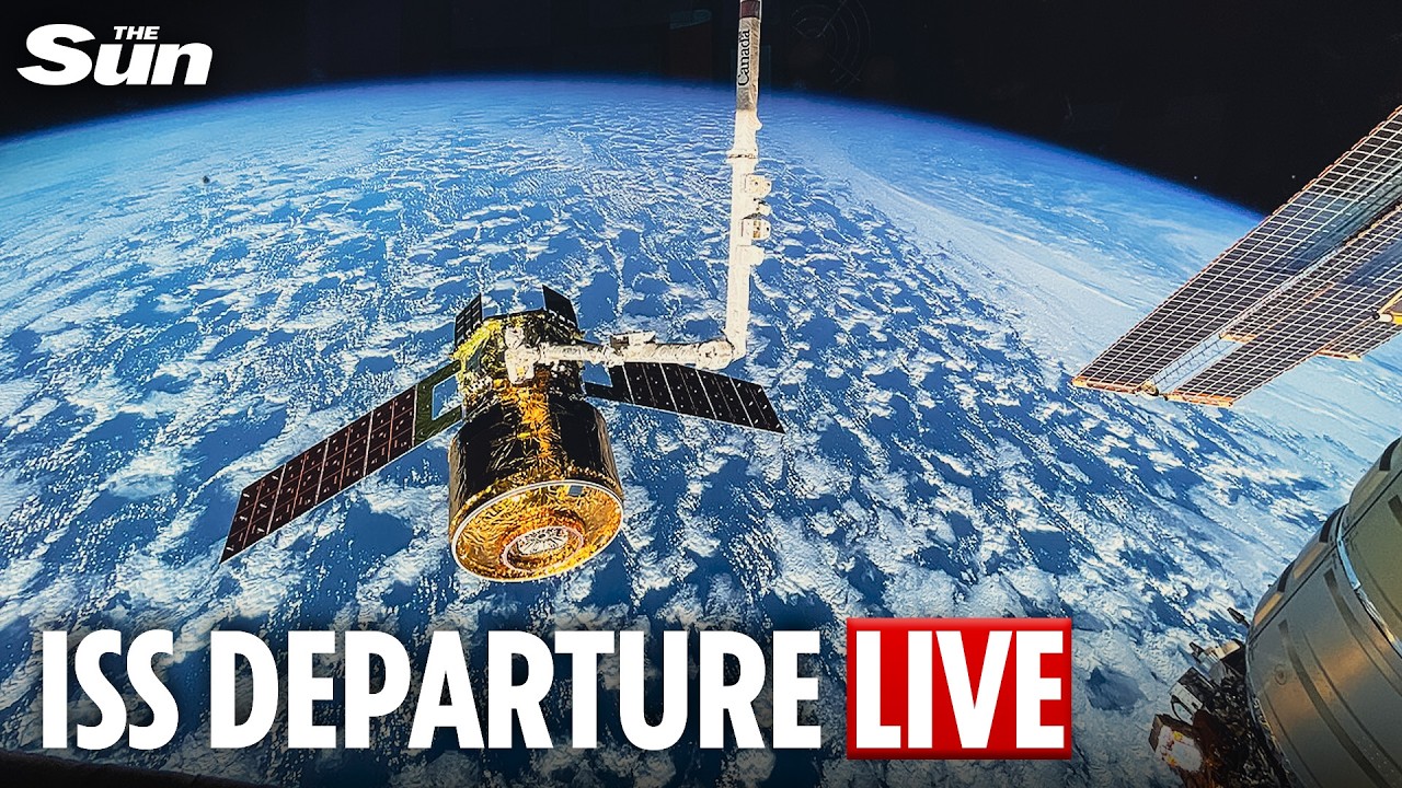 LIVE: Watch Japan’s next-gen cargo craft leave the station as AXA HTV-X1 departs ISS