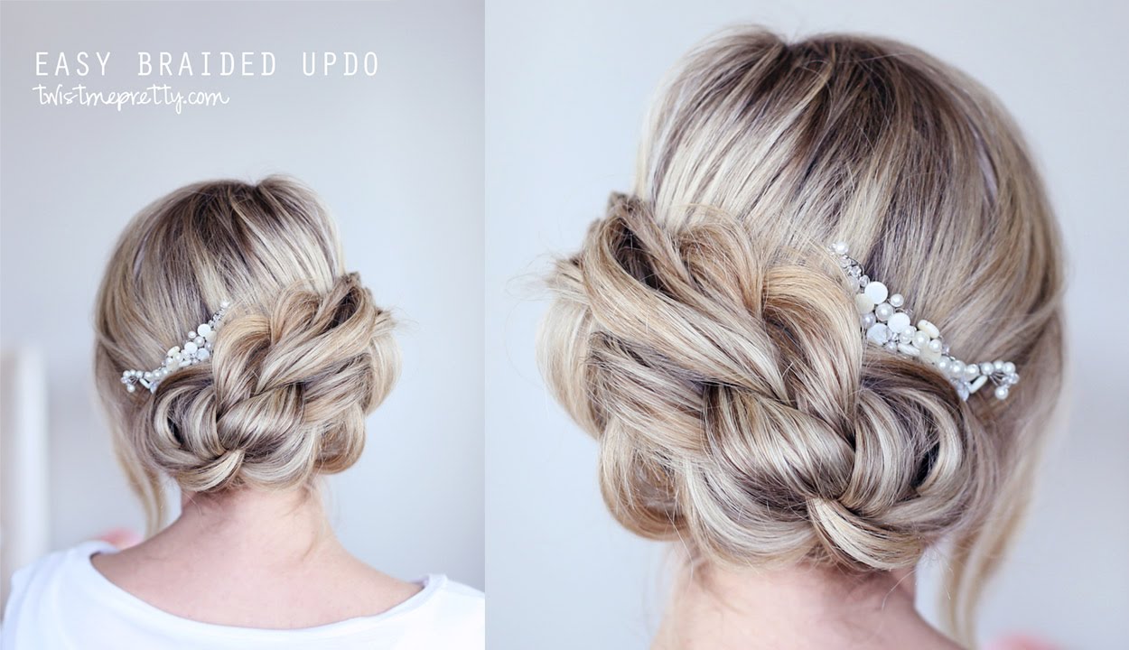 EASY Braided Updo