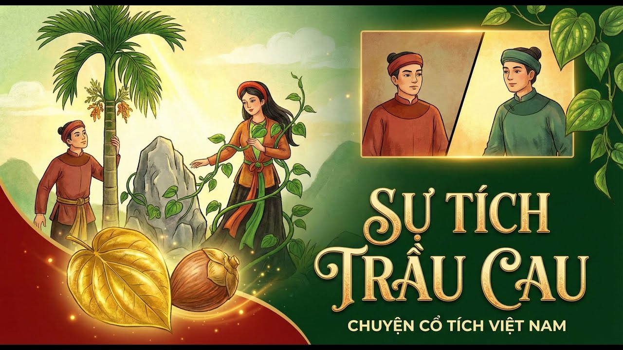 Sự Tích Trầu Cau - Cổ Tích Việt Nam | Cô Tiên Kể Truyện