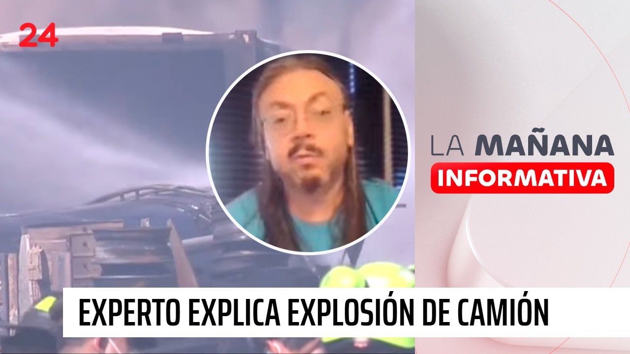 ¿Qué ocurre si un camión con gas líquido explota? Experto lo explica | 24 Horas TVN Chile