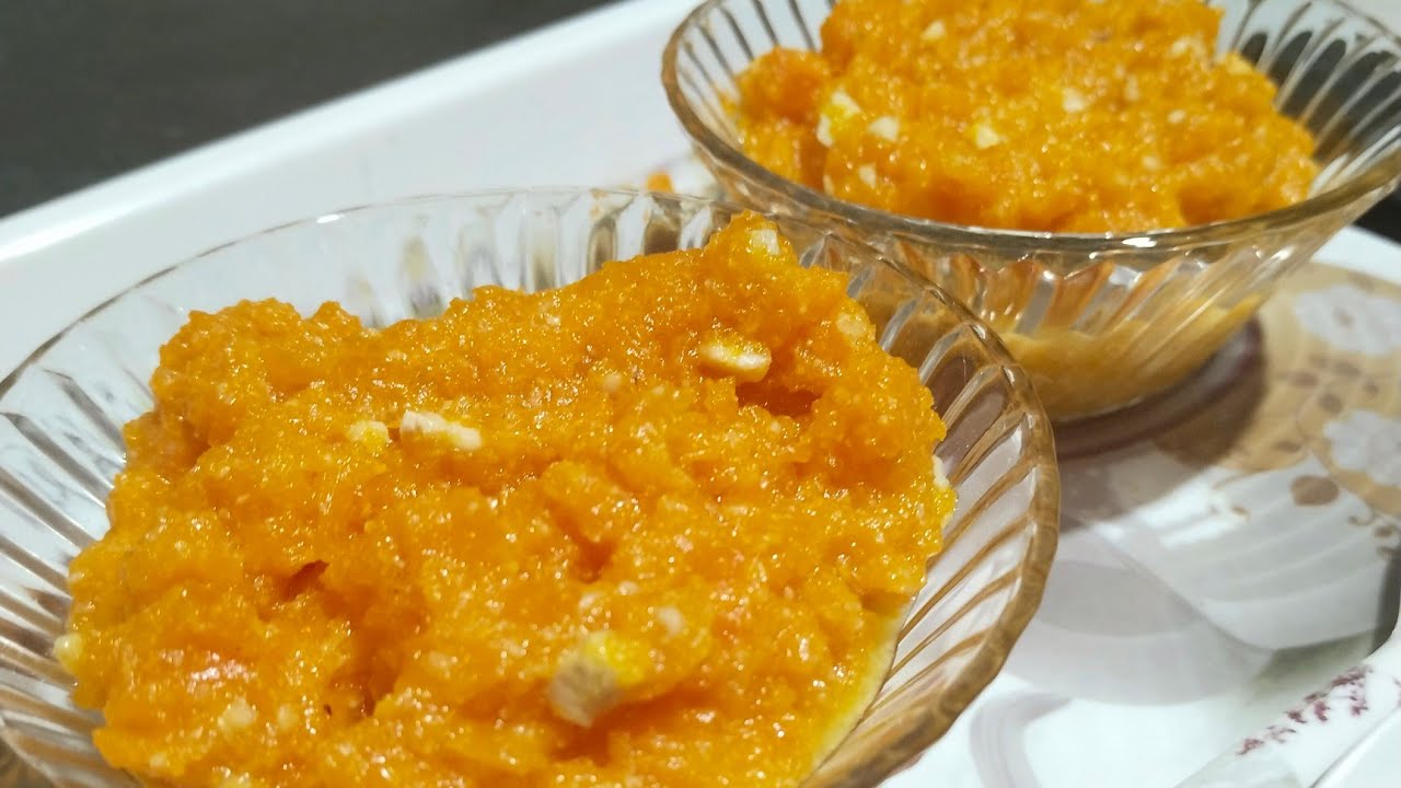 Carrot halwa ll Easiest way to make carrot halwa ll instant carrot dessert