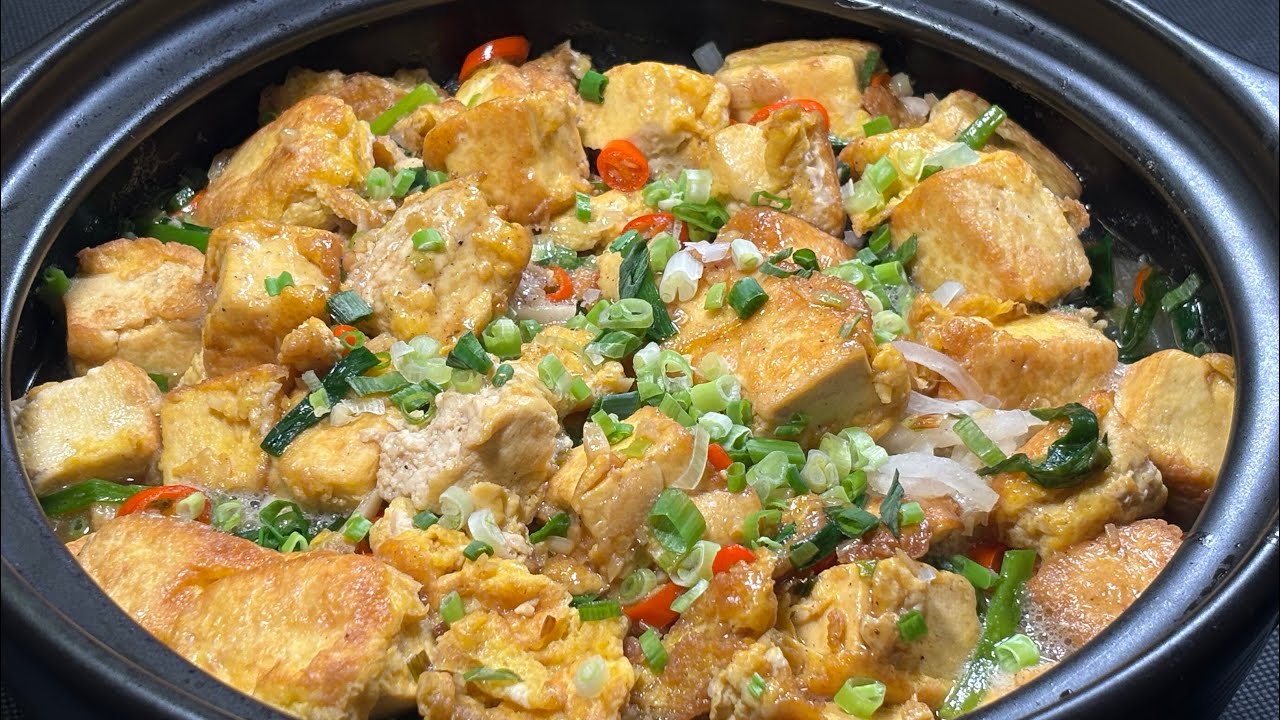 萝卜搭配豆腐是绝配，教你新做法，出锅鲜香入味，比肉还好吃，太香了 #白萝卜 #白萝卜做法 #白萝卜食谱 #cooking