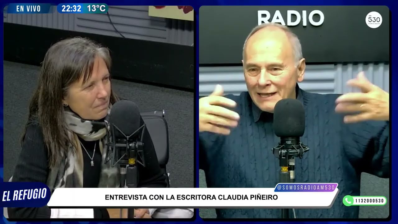ENTREVISTA A CLAUDIA PIÑEIRO, ESCRITORA - EL REFUGIO - AM530