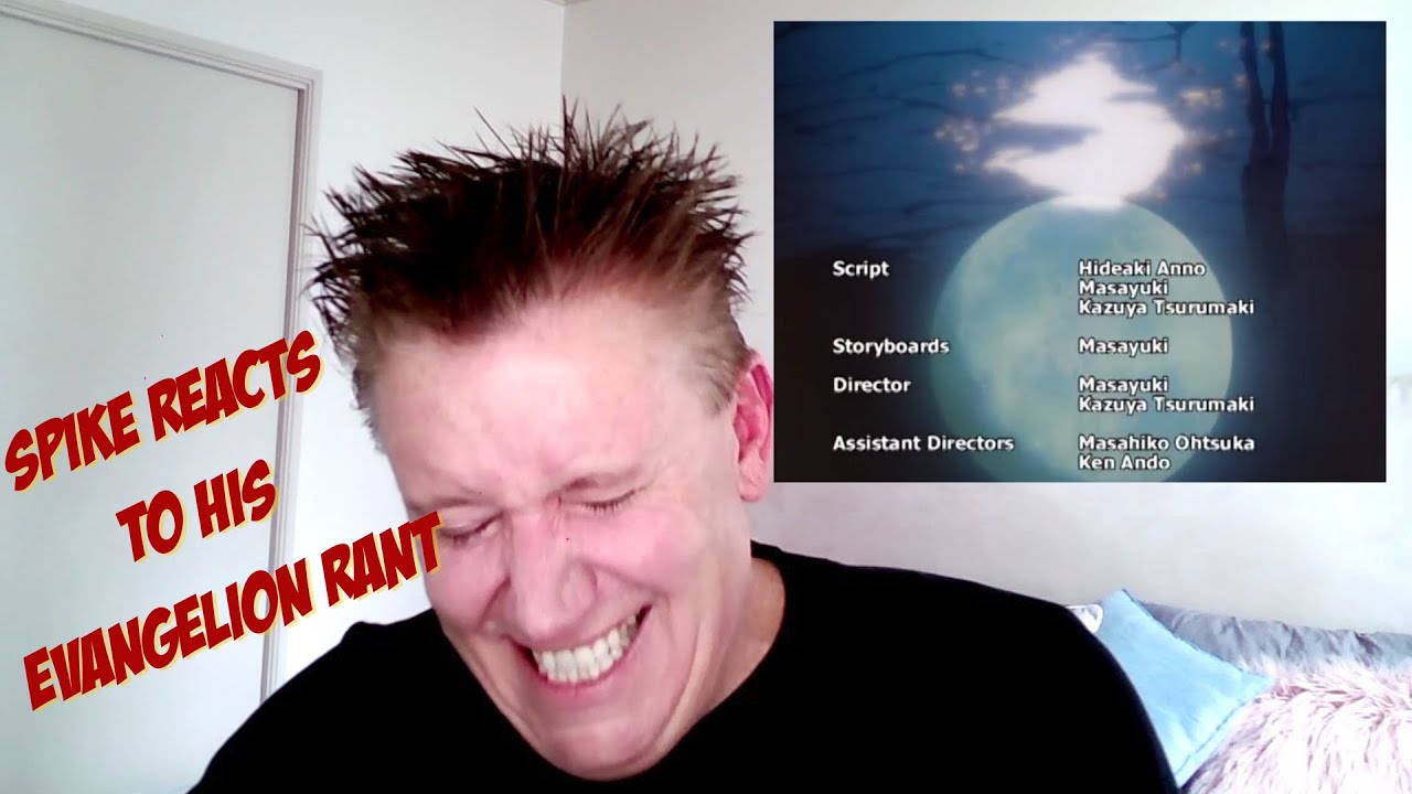 Spike Spencer REACTS To His Evangelion Ending Rant From Original Series.