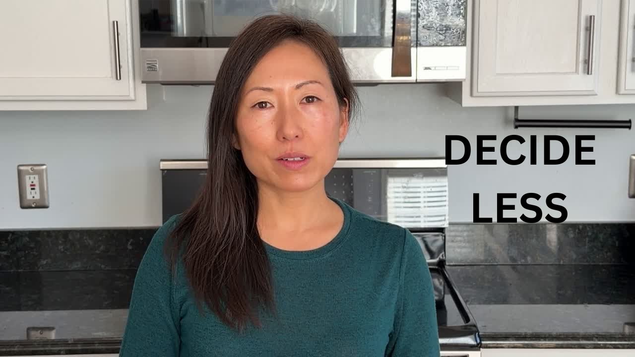 How I Meal Plan to Decide Less During the Week