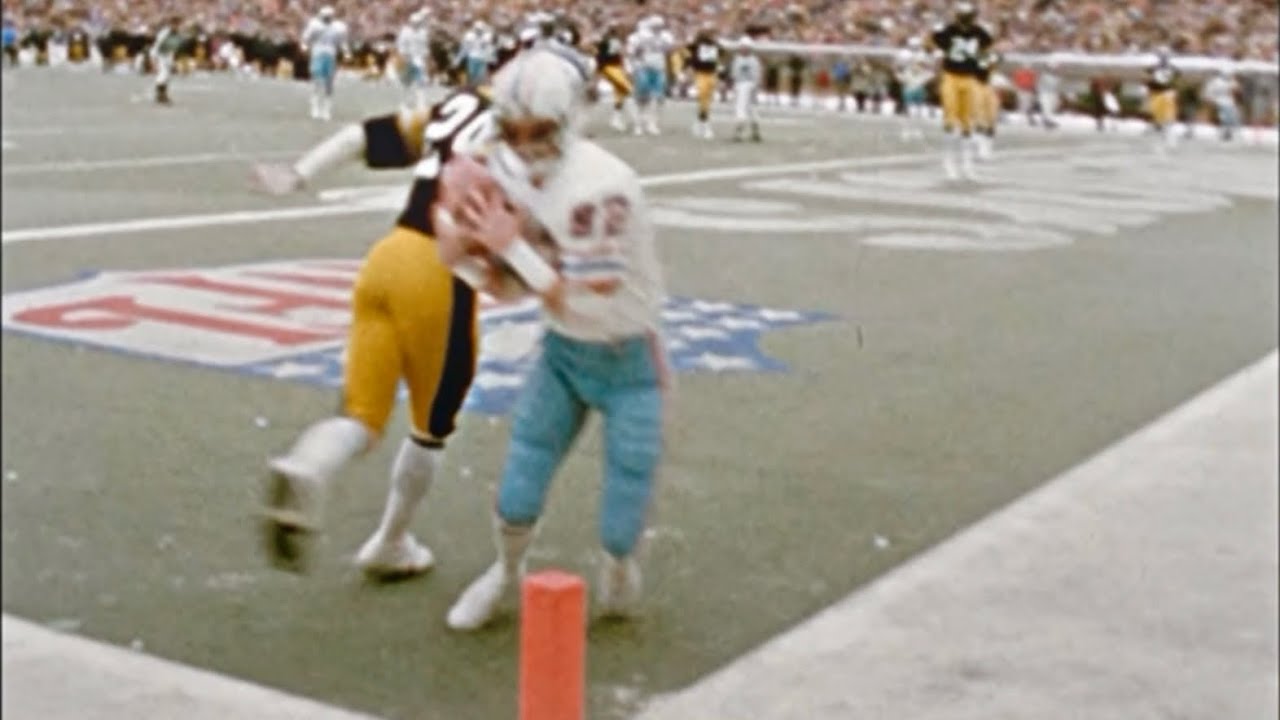 Mike Renfro Gets Robbed Of A Touchdown 1979 AFC Championship Oilers at Steelers (4K)