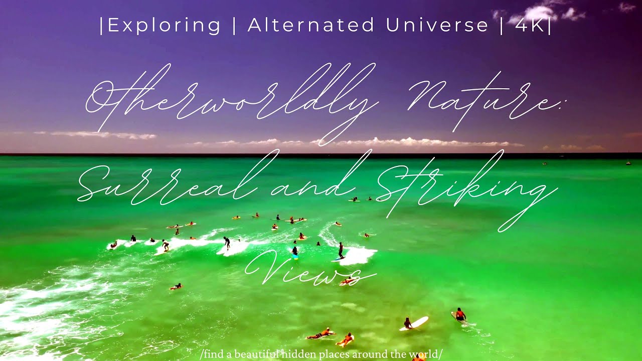 🌌 Surreal Serenity 4K &mdash; Immerse Yourself in Otherworldly Nature | Deep Relaxation & Tranquil Escape