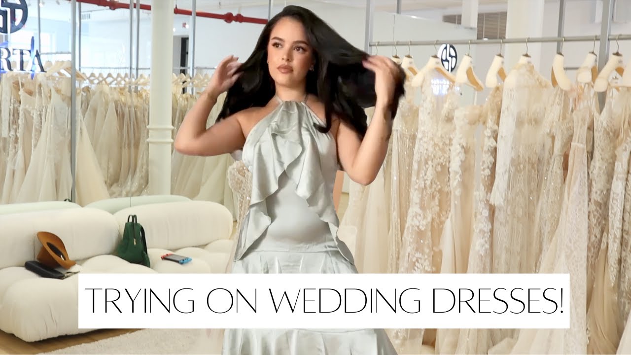 WEDDING DRESS SHOPPING ALONE? Here's why I wanted to | Cassidy Maysonet