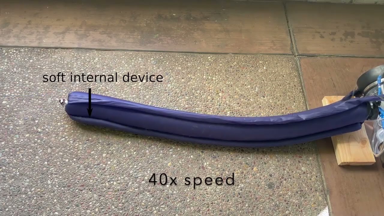 Soft Retraction Device and Internal Camera Mount for Everting Vine Robots