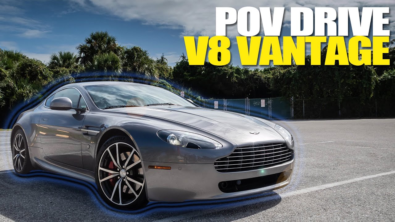 Aston Martin V8 Vantage - POV Drive (ASMR)