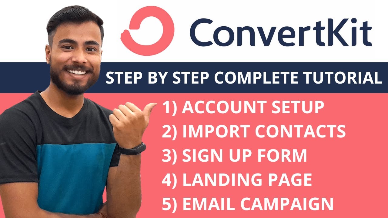 Convertkit Tutorial In Hindi | Convertkit Step By Step Email Marketing Tutorial For Beginners