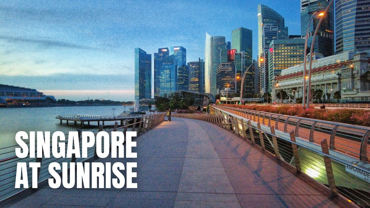 Singapore City Tour at Sunrise (March 2021)