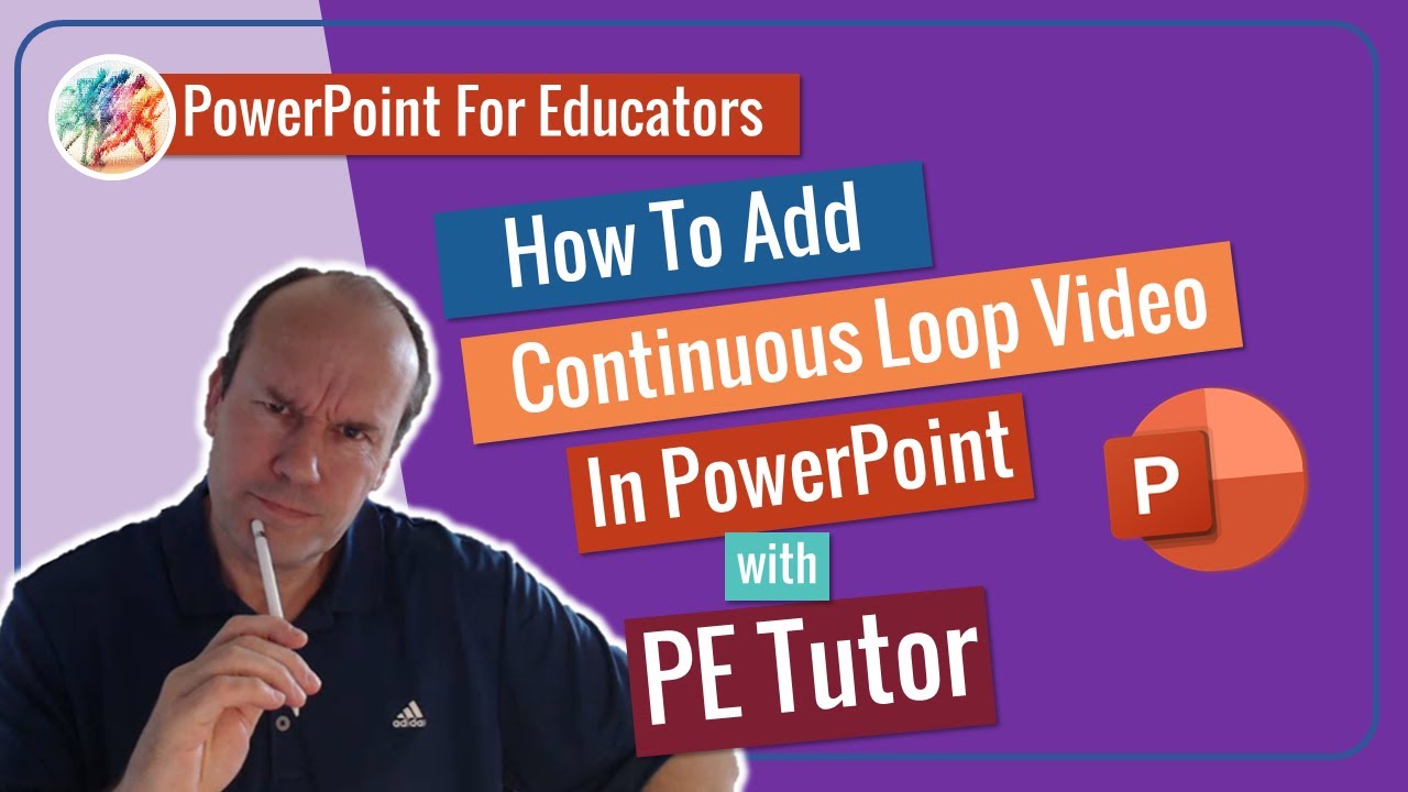 How To Add Continuous Loop Video in PowerPoint