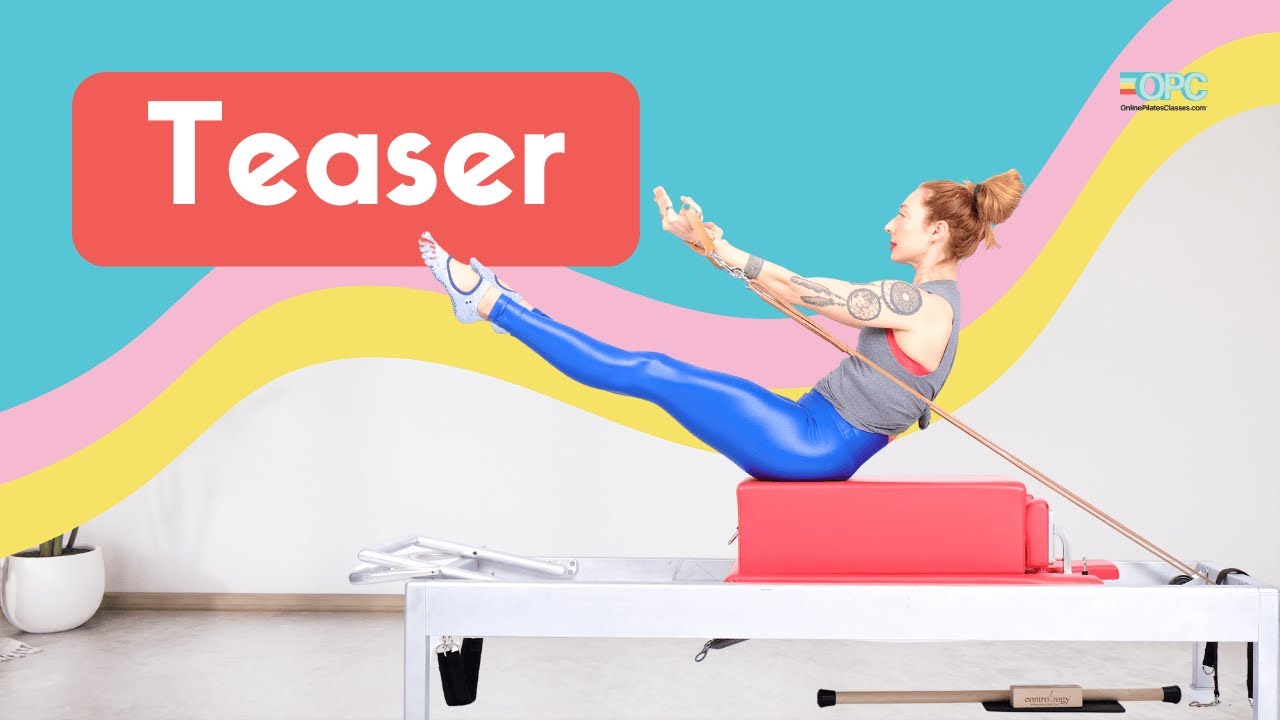 Teaser on the Reformer | Online Pilates Classes