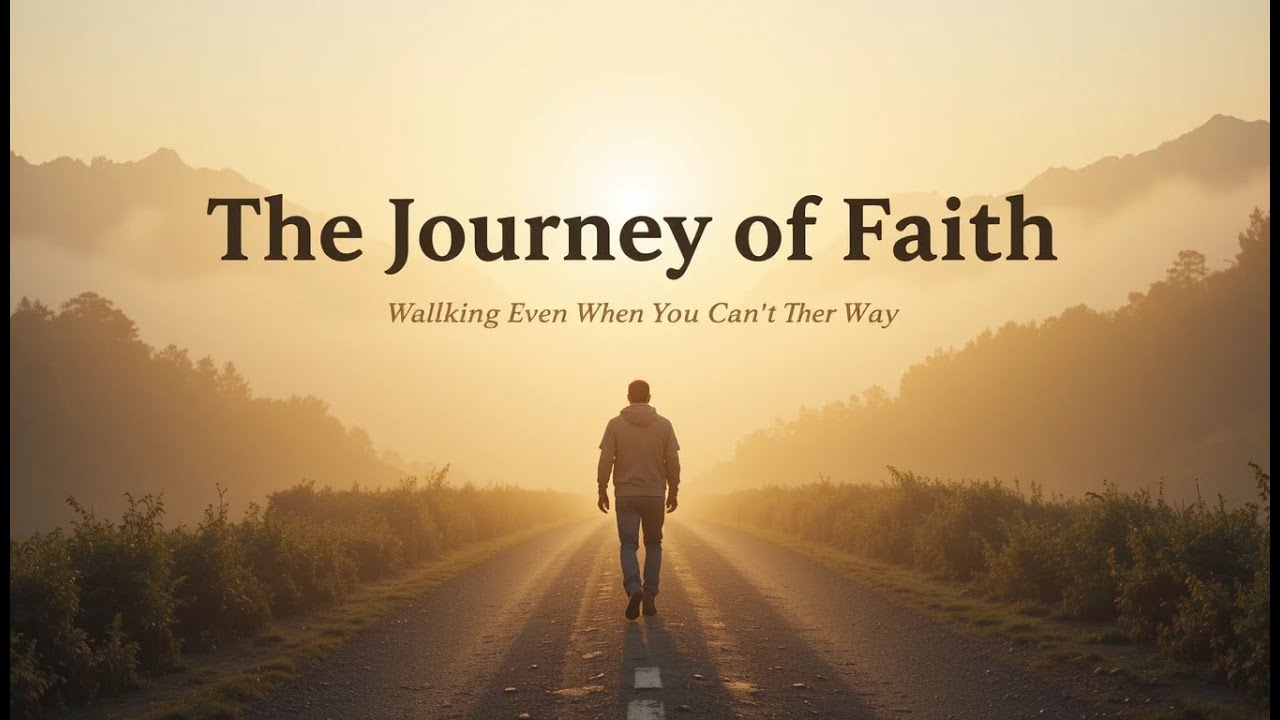The Journey of Faith &ndash; Walking Even When You Can&rsquo;t See the Way / Trusting God&rsquo;s Plan