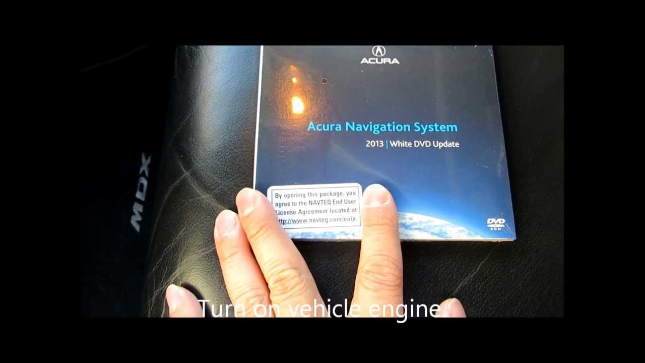 How to update/upgrade the Navigation DVD on Acura and Honda vehicles