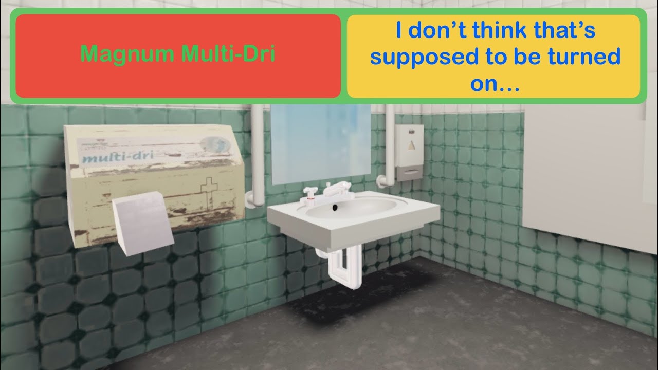 Toilet Closed - Magnum Multi-Dri @ B&Q (Irish Lanes Store), ♿️, Roblox