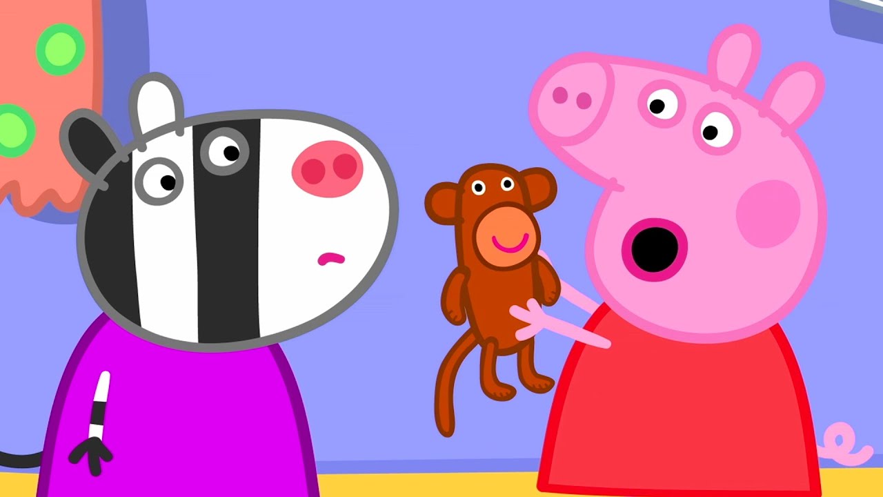 Monkey's Play Pretend Cough 🙊 | Peppa Pig Official Full Episodes