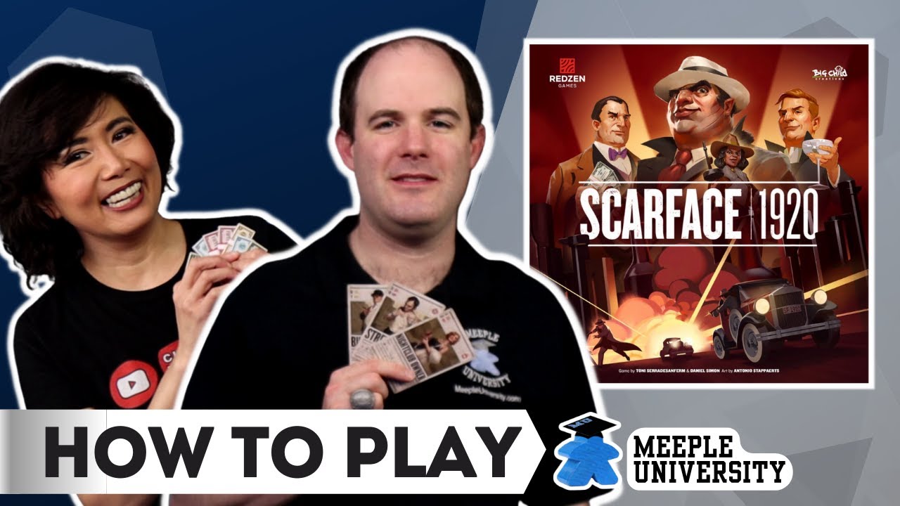 Scarface 1920 — как играть в настольную игру (соревновательная многопользовательская игра)