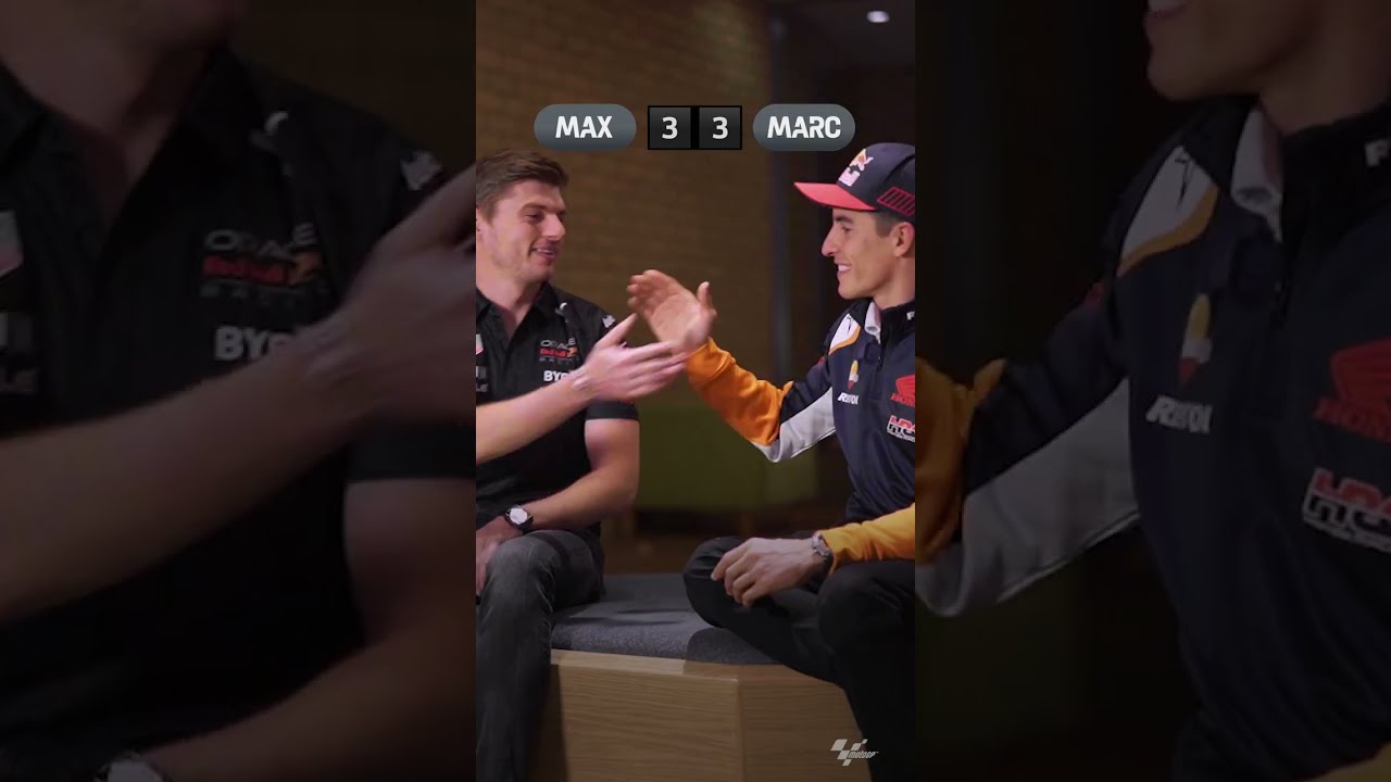 How much do Marc Marquez and Max Verstappen know about each other's sports? 🏍️🏎️ | True or False