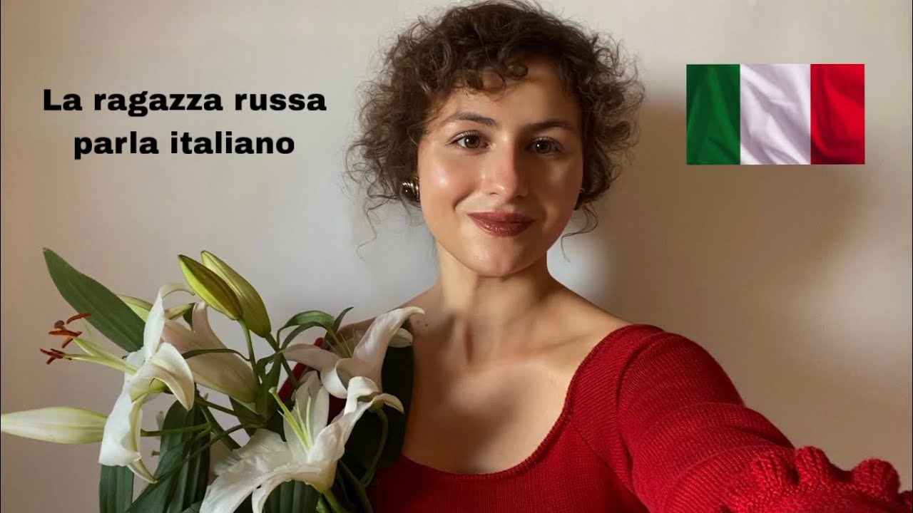 La ragazza russa parla italiano 💚🤍❤️