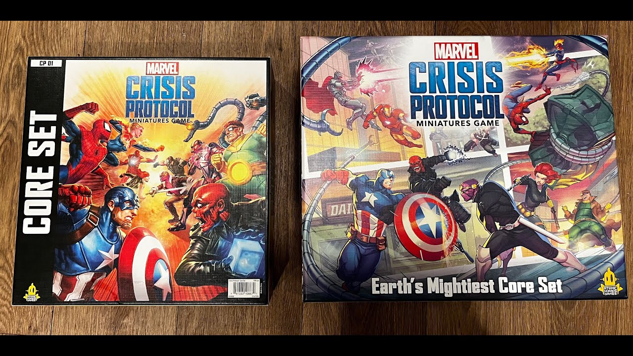 Marvel Crisis Protocol Core Set Comparison