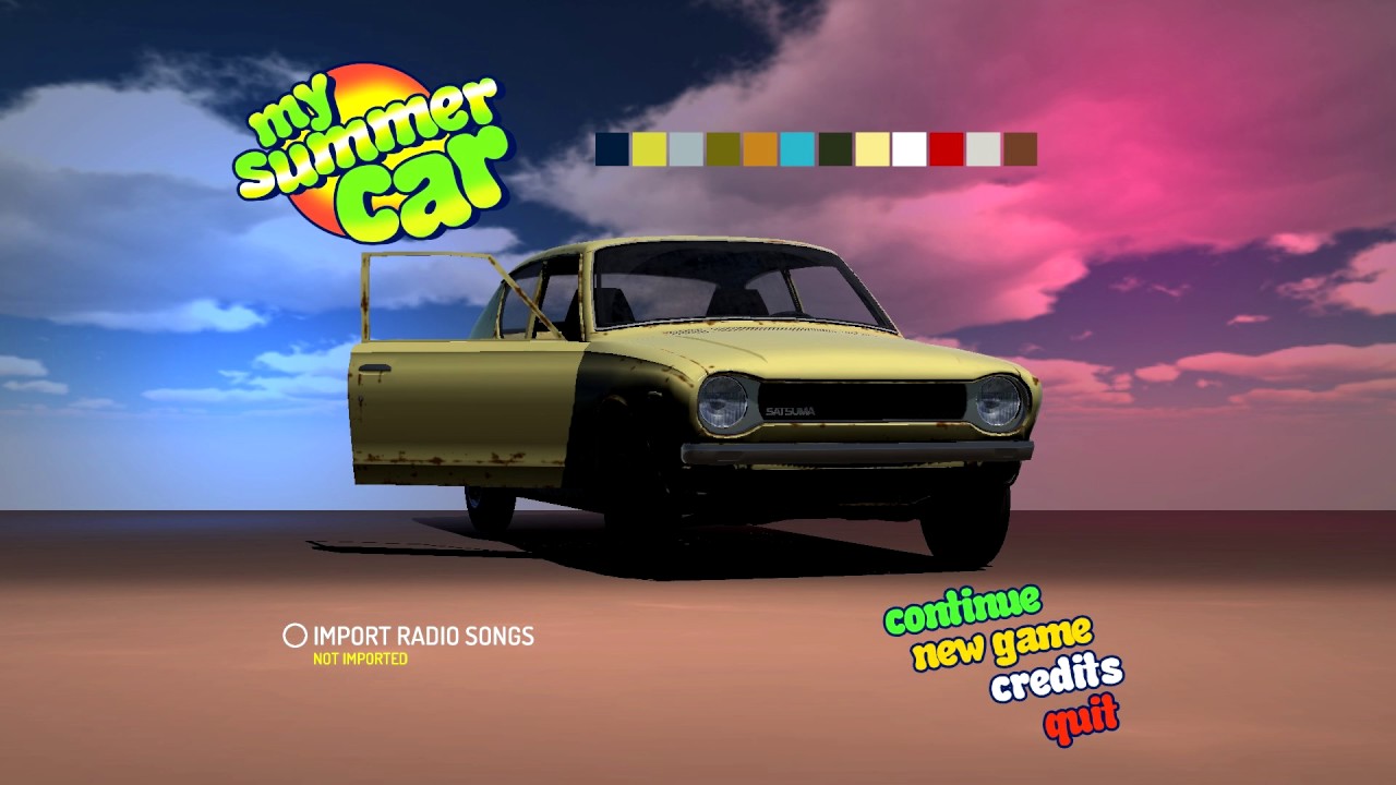 My Summer Car - Main Menu Theme Song