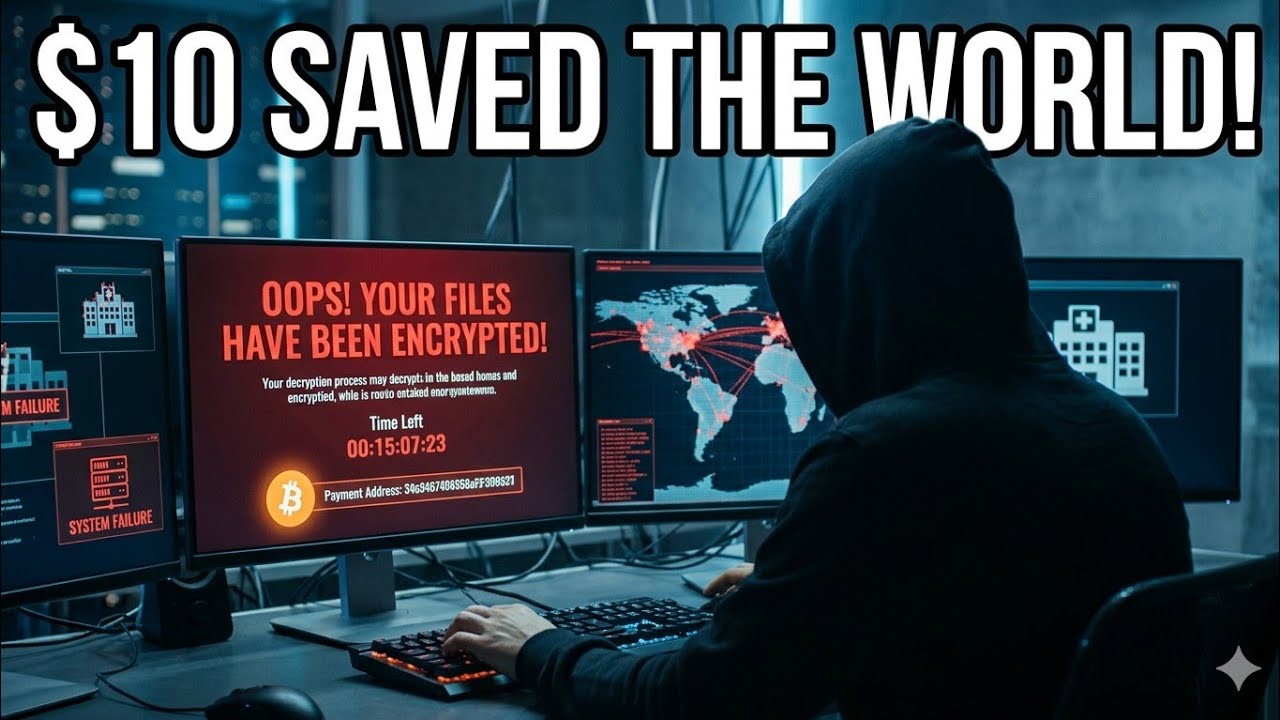 The Cyber Attack That Almost Crashed the World | WannaCry Explained