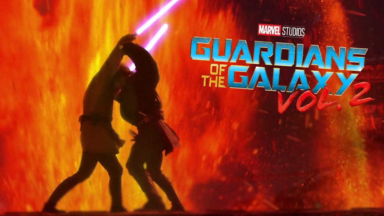 Anakin vs. Obi-Wan (Guardians of the Galaxy Vol. 2 Style)