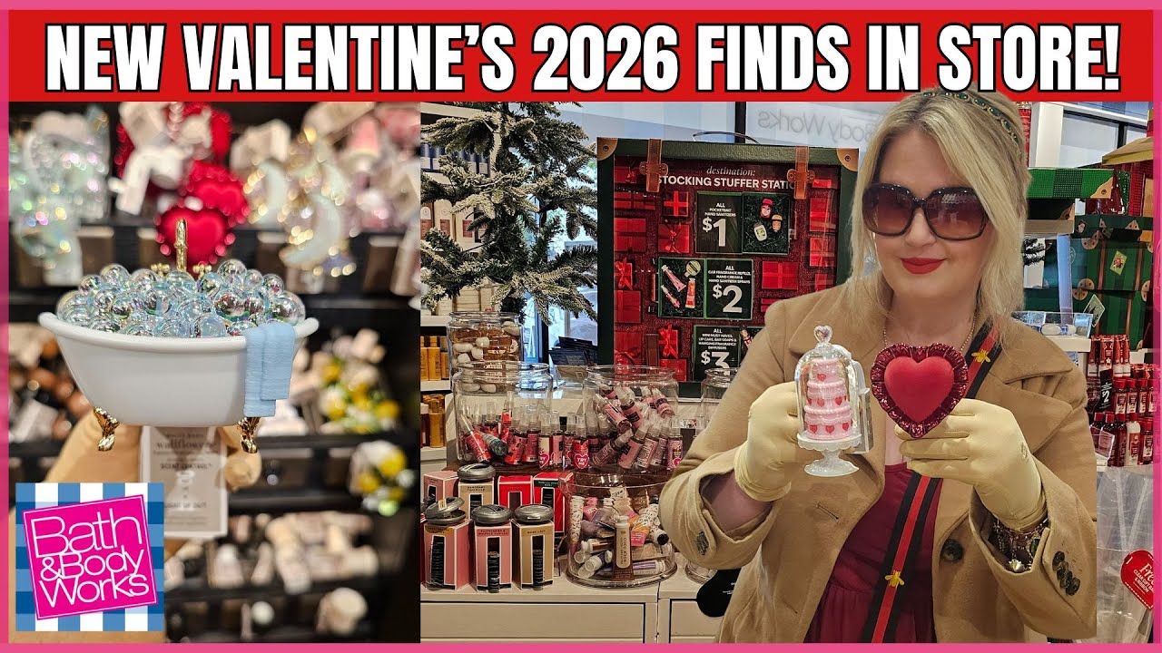 Новые товары Bath & Body Works ко Дню святого Валентина 2026 и многое другое в магазине | Распрод...
