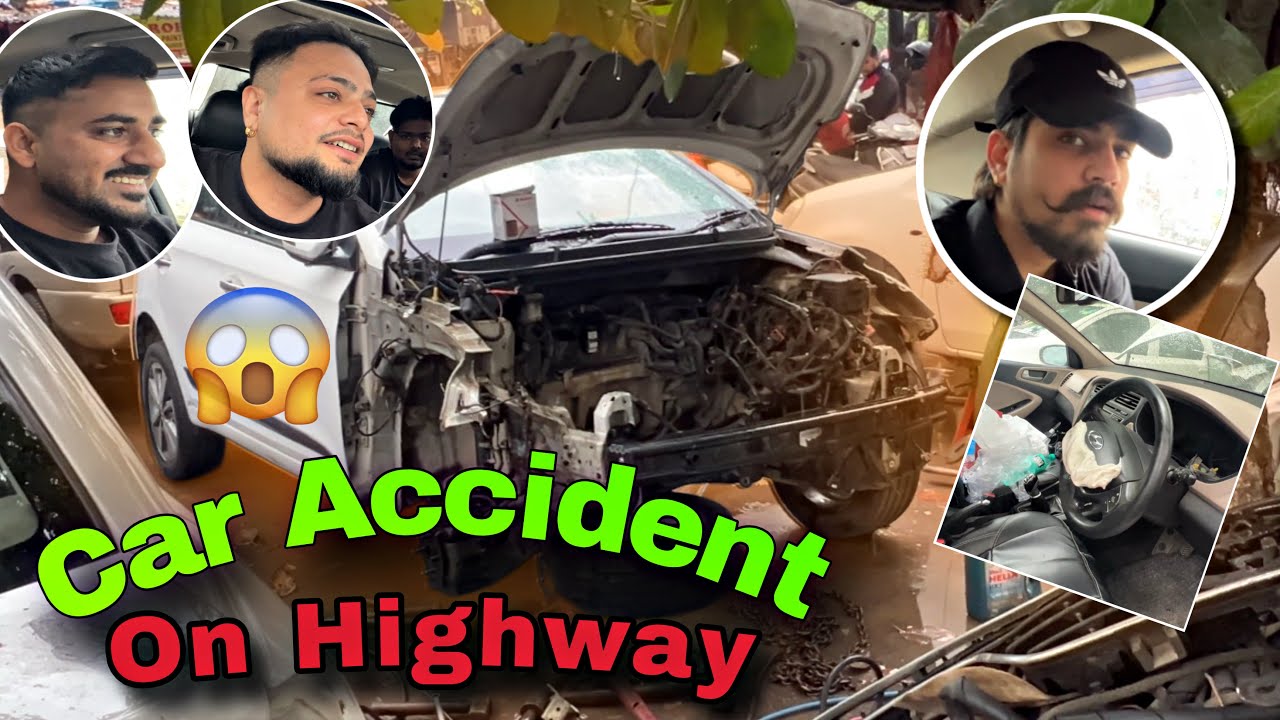 Bille Da Accident Ho Gya😳 25 D Speed Te Ena Nuksan Kive😢 Bille Nu Kho Gaddi Slow Chlaya Kre😕