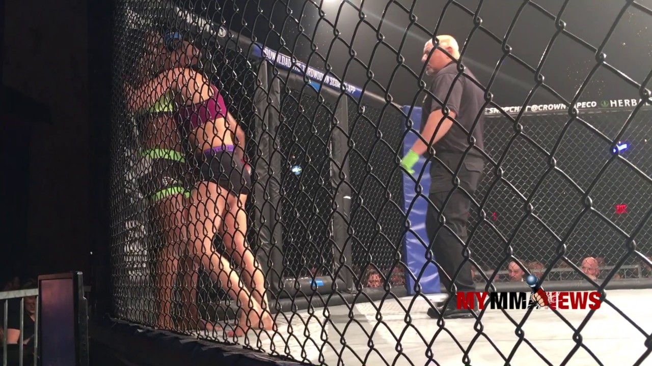 Gabby Gulfin Battles LaNeisha Vinson for the ACC 115lbs Title