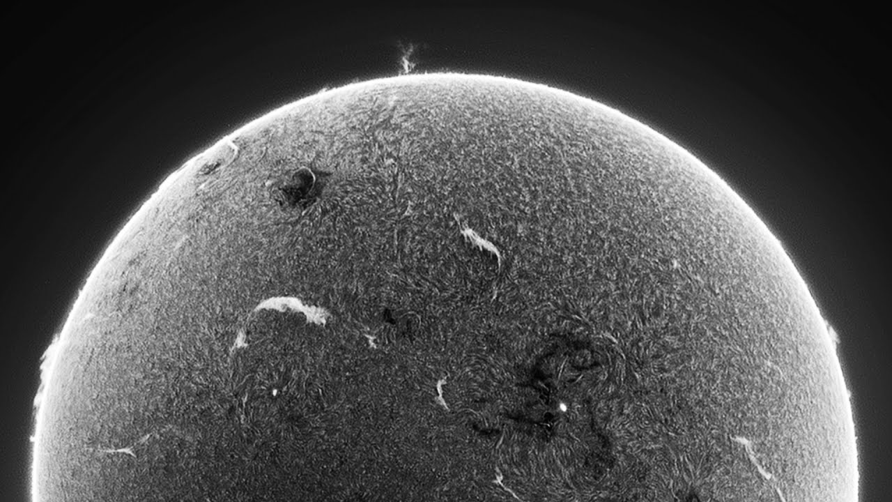 Close-Up View of The SUN Through My Solar Telescope