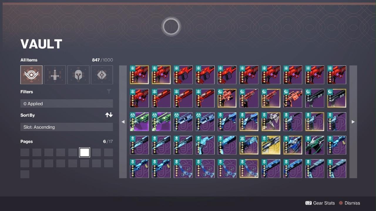 Destiny 2 arms dealer precision weapon only.