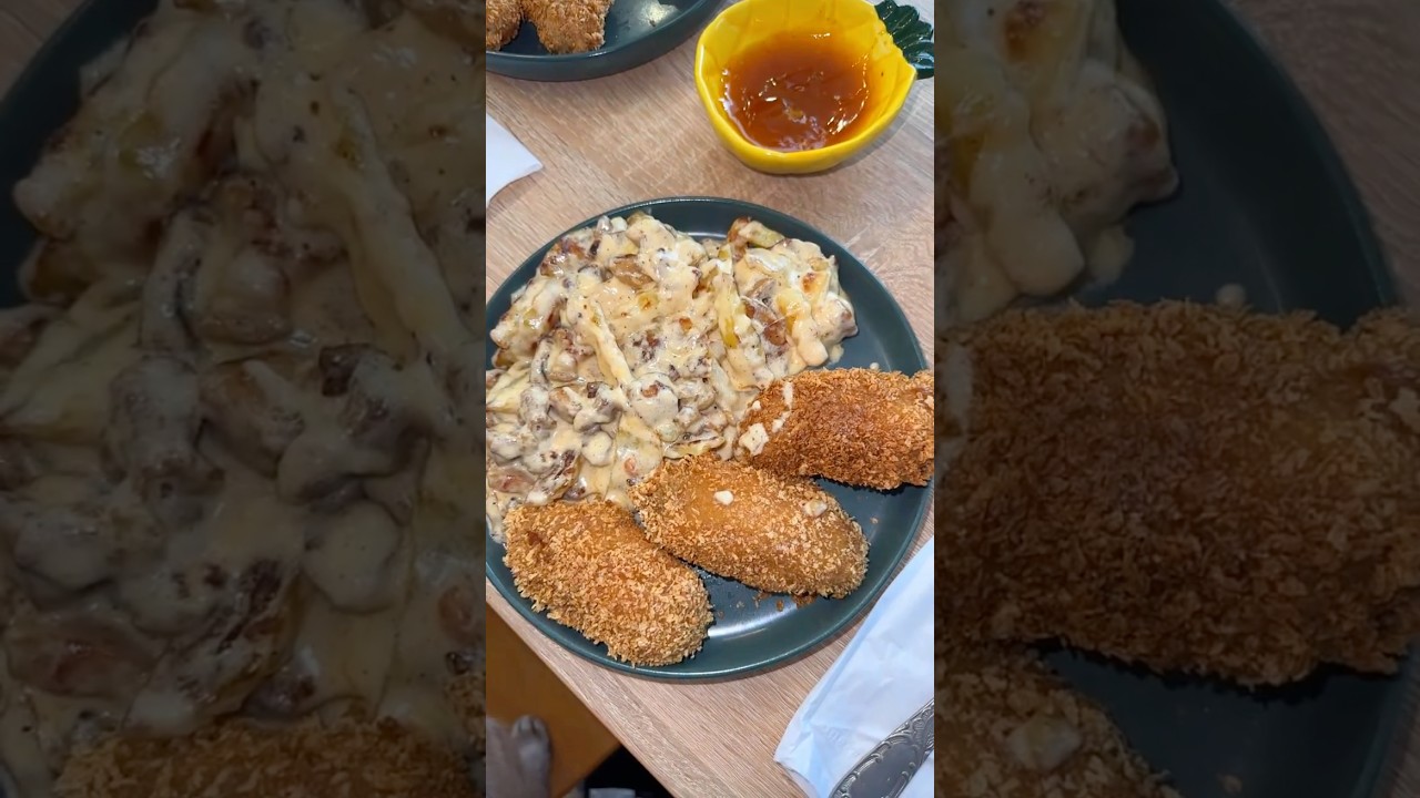Жаренная картошечка в сливочном соусе с сыром! Рецепт