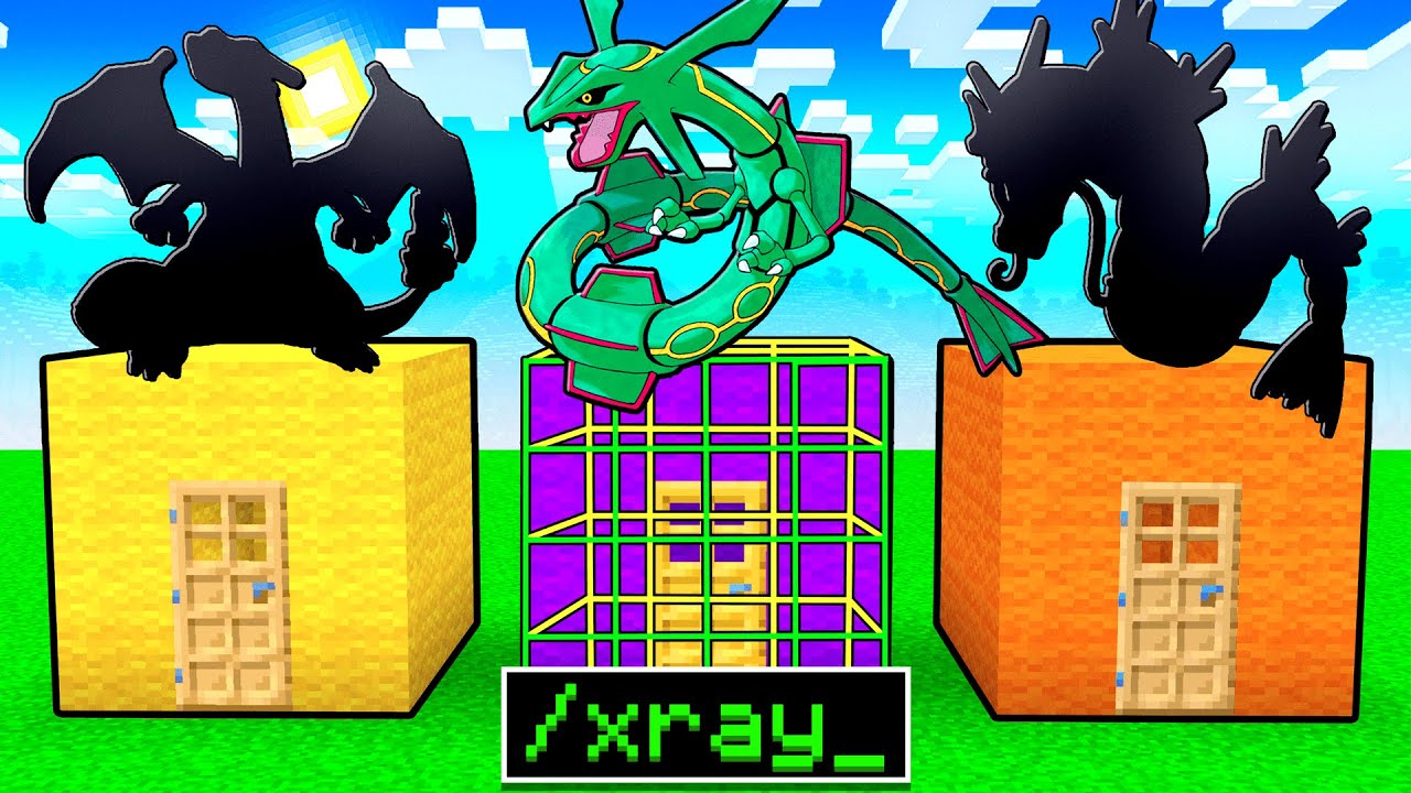 Don&rsquo;t Choose The Wrong X-RAY Pok&eacute;mon Door! (Minecraft Pixelmon)